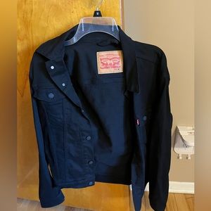 Levi’s Denim Jacket, Medium, Black